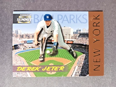 Juego parcial Pinnacle Summit Ballparks 1996/8000 Jeter Maddux Sandberg Bonds Foto 1 de 4