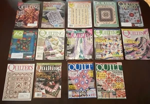 Lot 14 Magazines Quilting Quilts Quilter’s World  - Picture 1 of 8