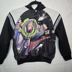 Vintage Disney Pixar Buzz Lightyear Toy Story Space Rangers Light Jacket Sz 6/7 - Picture 1 of 9