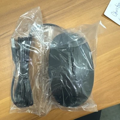 HP 125 M27537-001 USB Wired Desktop Mouse, BLACK, NEW - Image 1 of 2