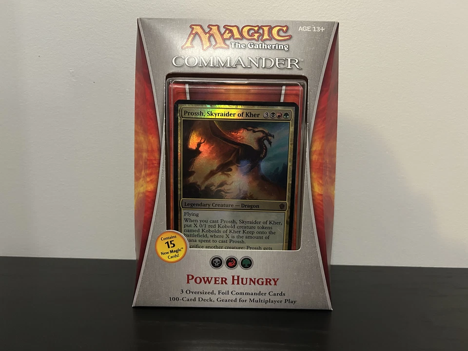 Power Hungry Prossh Deck Magic The Gathering 2013 Commander sellado de fábrica - Goblin Sharpshooter Foto 1 de 1