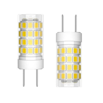 2-Pack GY6.35 LED Bulb 4W Bi-pin Base 40W Halogen Bulb Replacement T4 JC Type... - Image 1 of 4