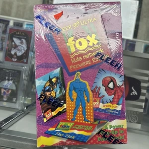 1995 Fleer Ultra FOX KIDS NETWORK Sealed Trading Card Box 36 pack Tick Spiderman - Picture 1 of 7