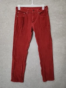 Levis 502 Cordhose Herren 32x34(31) rot gerades Bein - Bild 1 von 8