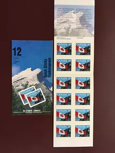 Canada Stamp Booklet - 1992 42c 'QUICK STICK' BOOKLET ISSUES BKT of 12(BK141a) - Bild 1 von 1
