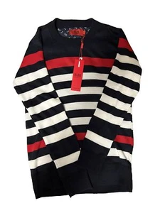 elie balleh Soft Red White And Blue Sweater Boys - Picture 1 of 3