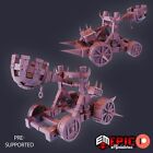 6K Resin 32Mm Epic Miniatures Siege Catapult For D And D Role Play