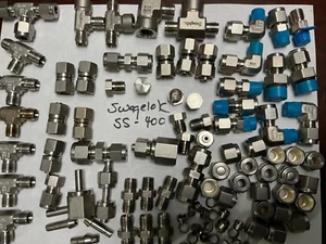 SS-400 SWAGELOK UNION Accesorios Tuercas Tee-Union 1/4 TUBO ----------------- NUEVO OEM - Imagen 1 de 4