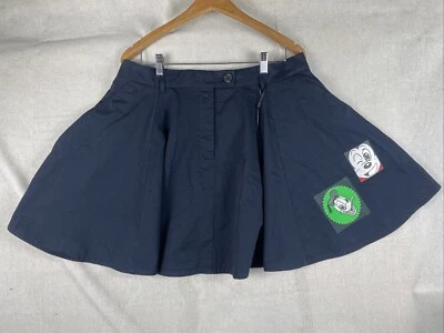 Saia chino Disney Parks x Tommy Hilfiger Mickey Mouse patch fit & flare tamanho 46 - Imagem 1 de 4