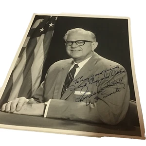 Photo and personalized Autograph Gordon Allot - Colorado Senator 1955-1973 - Picture 1 of 5