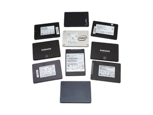 💻 Konvolut 10 diverse 250GB 256GB SSD Festplatten für Bastler Laptop Ersatz 💻 - Afbeelding 1 van 11