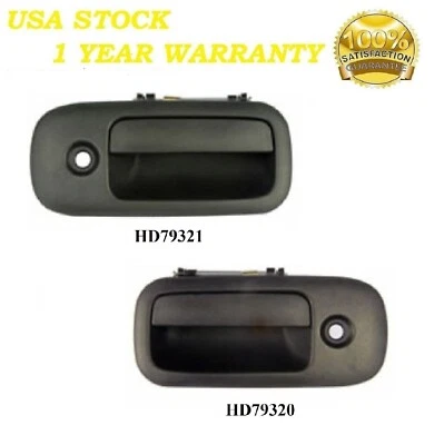 Manija de puerta exterior delantera L & R 2 piezas apta para GMC SAVANA 1500, SAVANA 2500 2003-2009 Foto 1 de 4