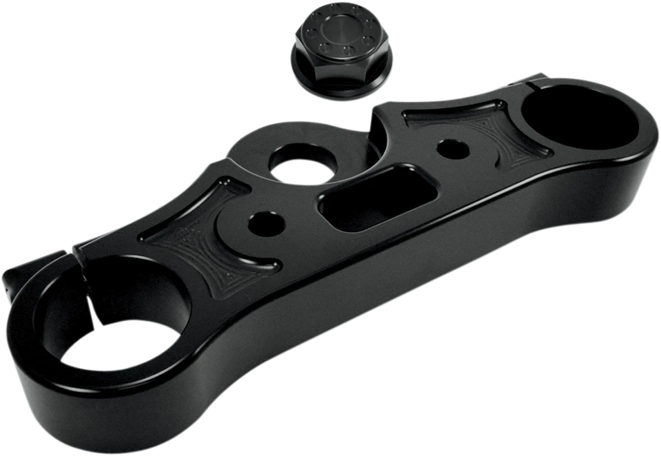 Máquina Joker Triple Árbol Superior Negro para Harley 08-15 FXDB Street Bob 10-330B Foto 1 de 1