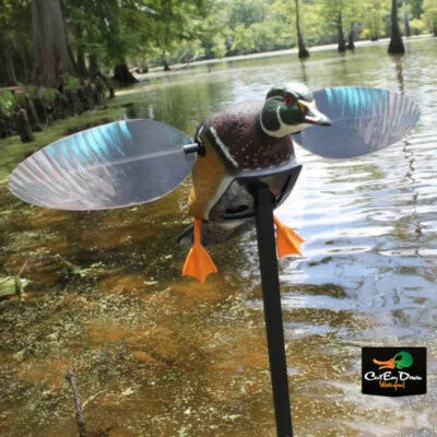 MOJO ELITE SERIES WOOD DUCK SPINNING WING DECOY 3P - Image 1 of 3