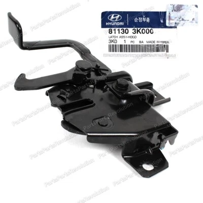 GENUINE Hood Lock Latch Hood 811303K000 for Hyundai Sonata 06-10 - Image 1 of 4
