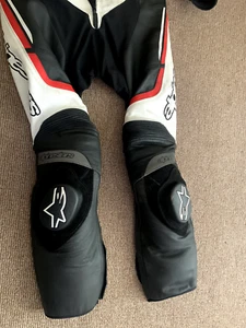 Alpinestars Motegi v2 One Piece Suit Black White, Size EU 48 - Picture 1 of 6