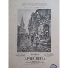 Metra Olivier Les Ärmelabzeichen Gesang Piano ca1905