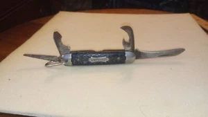 Vintage CampBuddy USA 4 Blade Scout/Camping Pocket Knife - Picture 1 of 15