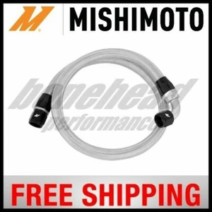 Mishimoto 3ft Stainless Steel Braided Hose w/ -10AN Fittings - Picture 1 of 7