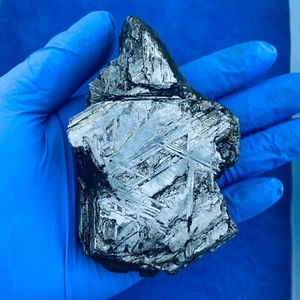 435gm Fusion crust Aletai iron meteorite slab end cut SIZE: 105*65*20mm LY131 - Picture 1 of 16
