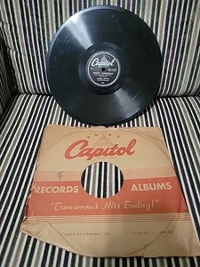 Gordon Jenkins-"White Christmas"-Capitol 124-78RPM-10"-1941-VG - Imagen 1 de 4