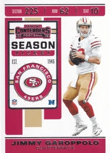 2019 Panini #87 Jimmy Garoppolo San Francisco 49ers + (Yes 4 Free Mystery Cards) - Picture 1 of 2