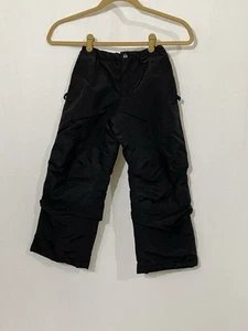 Pantalones de esquí de nieve para niños LANDS' END aislados de hierro hasta la rodilla negros 5 - Imagen 1 de 11