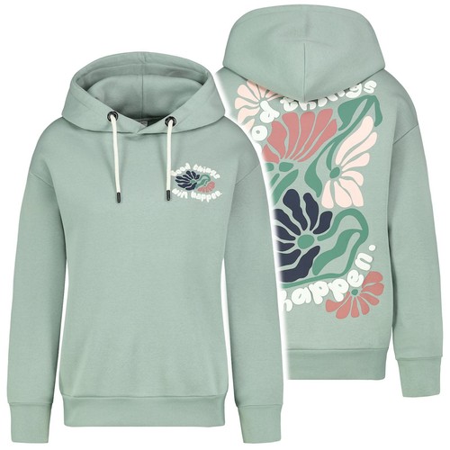 SACAI Felpa con cappuccio da donna Eight2Nine felpa con cappuccio pullover Good Things Will Happen