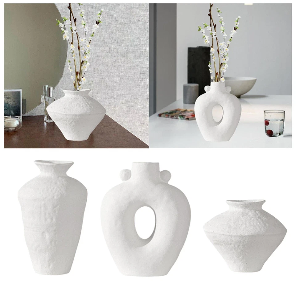 Ceramic Flower Vase Small Vase Nordic Style Modern Flower Container for Desk - Image 1 of 1