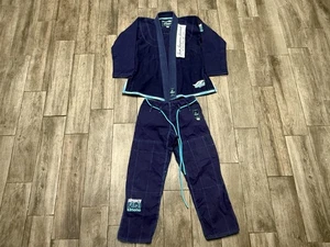 FUJI Jiu Jitsu Gi Mujer W0 Azul Marino Suparaito BJJ Kimono Jean Jacques Machado - Imagen 1 de 10