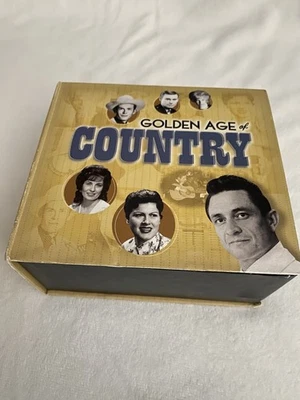 Golden Age Of Country Time Life Box Set 10 Cds Elvis Johnny Cash George Jones ￼￼ Foto 1 de 4