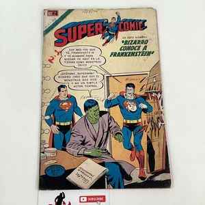 1974 FUMETTI SPAGNOLI SUPER FUMETTO #82 BIZZARRO NOVARO MESSICO = DC SUPERMAN #143 - Foto 1 di 6