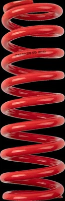 Moose Red Rear Shock Spring 57.5n/mm Yamaha YZ250 91-21 - Image 1 of 3