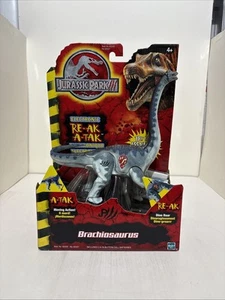 2001 Hasbro Jurassic Park Brachiosaurus Electronic Re-Ak A-Tak RARE SEALED - Picture 1 of 3