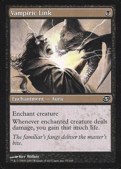Vampiric Link - Medium Play MTG Planar Chaos - Image 1 of 1