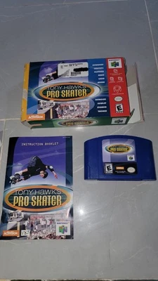 Tony Hawk's Pro Skater - N64 Nintendo 64 игра в коробке. Протестировано. Подлинный. Хорошо. - Изображение 1 из 4
