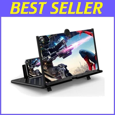 Cell Phone Screen Enlarger, 20" 3D HD Magnifying Projector - Image 1 of 4
