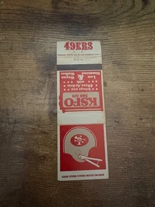 1979 SAN FRANCISCO 49ERS KSFO MATCHBOOK SCHEDULE - Picture 1 of 2