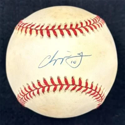 Chipper Jones signed ONL National League Baseball autograph auto ~ Beckett BAS - Image 1 of 3
