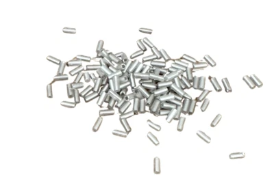 1 Pound 6mm  Silver Glass Bugle Beads For Crafts and Jewelry Making - Image 1 of 3