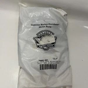 Harley-Davidson FXR Oil Pressure Gauge Relocation Kit #75009-88A New OEM - Picture 1 of 6