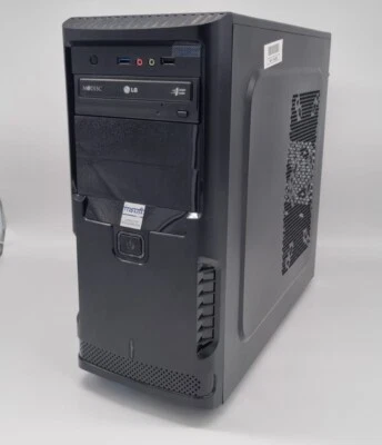 Gigabyte Office Miditower PC Intel Quad Core i7 SSD HDMI DVD seriell parallel - Bild 1 von 4