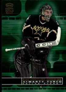 2000-01 Crown Royale 21st Century Rookies #9 Marty Turco - NM-MT