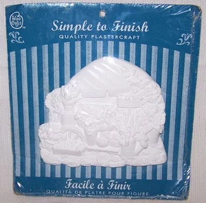 "FLOWER STAND" Floral Garden Florist Shop Umbrella Vendor Plaster PL14 *NEW* - Picture 1 of 1