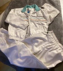 Lacoste Anzug Sport Training Jogging Freizeit Kinder 140 NEU weiss Unisex Chic - Bild 1 von 6