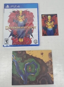 Defender's Quest card map PlayStation 4 PS4 Limited Run Games 186 New - Picture 1 of 3