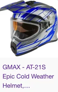 Gmax AT-21S Snow Helmet Inner Sun Shield Dual or Electric Shield DOT ECE-22.05 - Picture 1 of 20