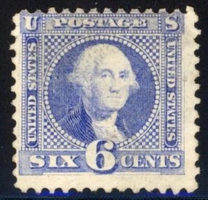 United States 1869 6c Pictorial Scott# 115 Mint Fine/Very Fine No Gum Hinged ๐ฅ - Picture 1 of 2