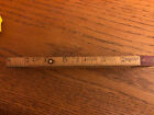 Vintage Interlox Woodent Extension Ruler #104 Inside And Outside Measure