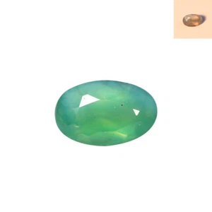 0,24 ct oval 4,8 x 3,1 mm 100 % natürlich grün wechselnd zu rot Sri Lanka Alexandrit - Bild 1 von 5